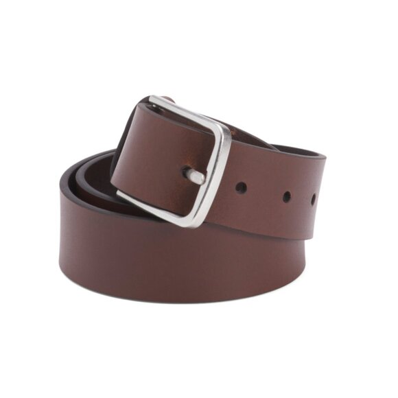 JOE'S JEANS Cognac Leather Designer Belt - Picture 1 of 1